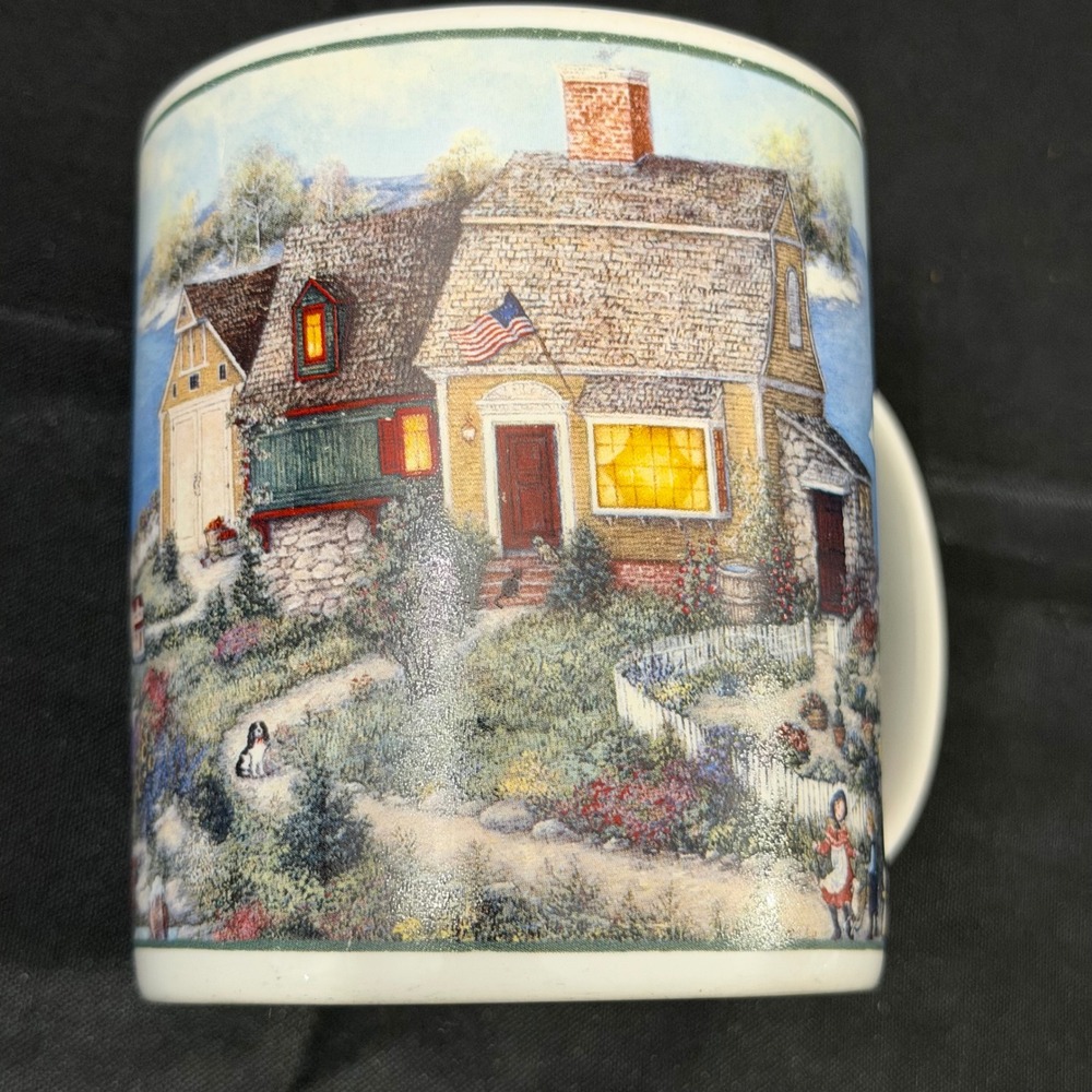 Lang and Wise Linda Nelson Stocks Gifts From the Garden 2000 Collector Mug LNS 4